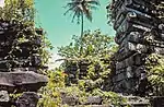 The ruins of Nan Madol on the island of Pohnpei