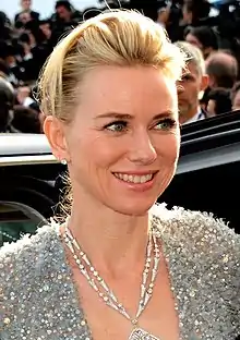 A photograph of Naomi Watts attending the 2015 Cannes Film Festival