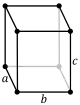 Orthohombic, simple