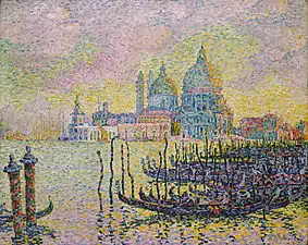 Entrance to the Grand Canal, Venice (Signac) by بول سينياك, 1905