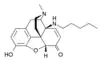 Chemical structure of Pentamorphone.