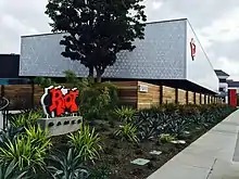 A photograph of Riot Games' headquarters in West Los Angeles