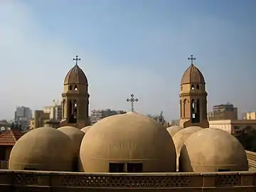 كنيسة مارمرقس بشارع كليوباترا في حي مصر الجديدة