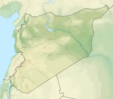 طائرة روسية على خريطة Syria