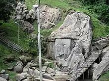 Colossal Bas-Relief Sculptures at Unakoti, ترايبورا, India