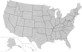 Usa counties large