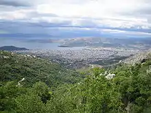 فولوس seen from بيليون (دوديكانيسوس) mountain.