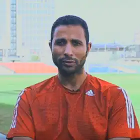 وائل القباني لاعب الزمالك السابق.