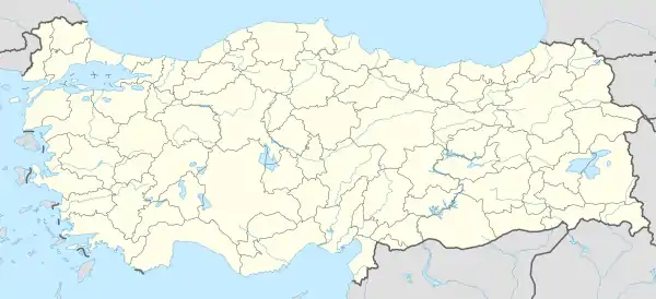 اسبرطه Isparta على خريطة Turkey