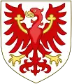 Escudu d'armes del Condáu del Tirol.