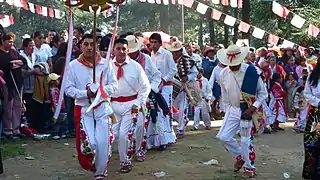 Danza de los Arrieros en Temoaya.