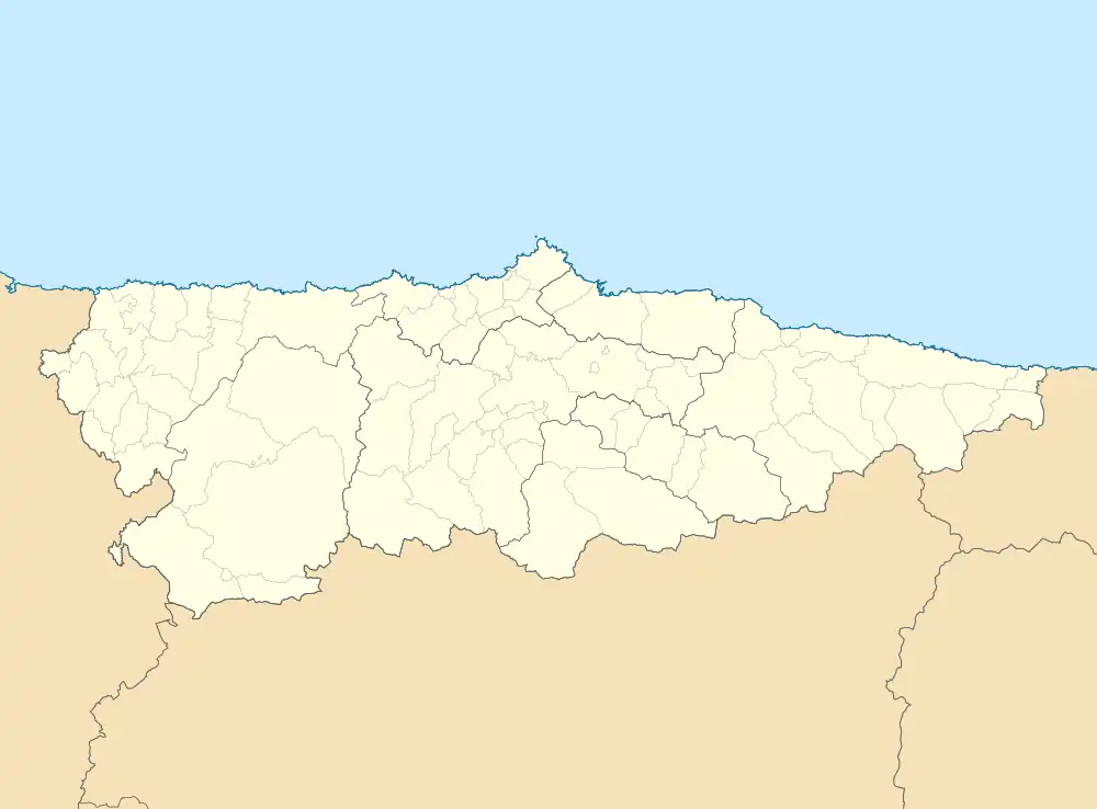 Santianes alcuéntrase n'Asturies