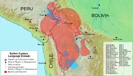 Mapa de distribución