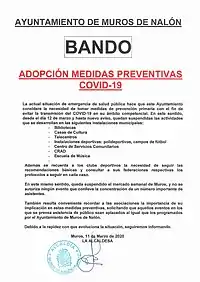 Bandu Muros COVID-19