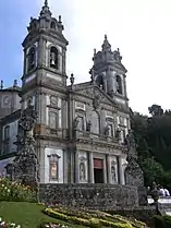 Santuariu de Bom Jesus do Monte en Braga.