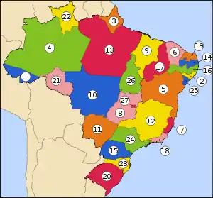 Estaos de Brasil