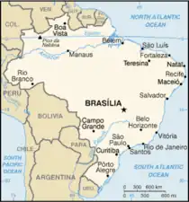 Mapa de Brasil