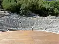 Teatru de Butrint en Epiru, güei n'Albania