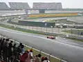 Ferrari camín de la primer curva en 2006