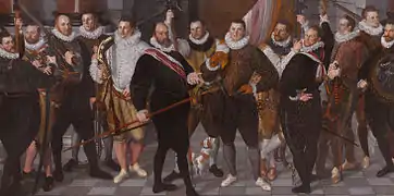 La compañía del capitán Rosencrans, de Cornelis Ketel (1588).