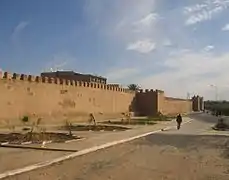 Muralla defensiva en Taroudant, Marruecos.