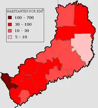 Densidá demografica