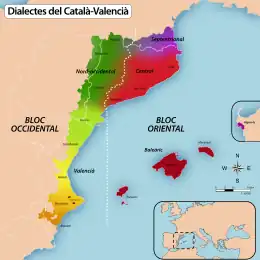 Mapa de distribución