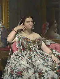 Madame Moitessier, 1856, National Gallery de Londres