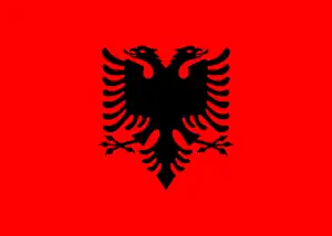 Bandera d'Albania