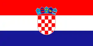 Bandera de Croacia