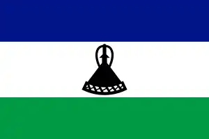 Bandera de Lesothu