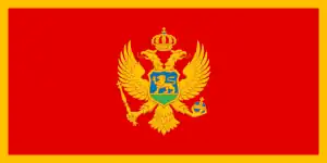 Bandera de Montenegro