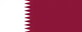 Bandera de Qatar