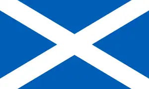 Bandera d'Escocia