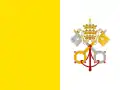 Bandera de Estaos Pontificios