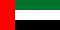 Bandera d'Emiratos Árabes Xuníos