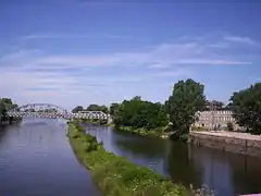 Ponte ferroviariu en Głogów