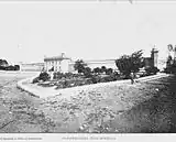 Estensión orixinal de la Penitenciaría. Fotografía d'Alberto G. Valdeavellano de 1893.