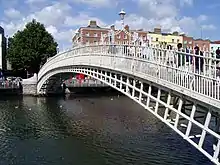 El Ha'penny Bridge, Dublín