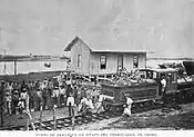 Entamu del ferrocarril de Obero en Iztapa.