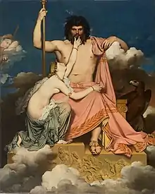 Xúpiter y Tetis, 1811, Musée Granet en Aix-en-Provence