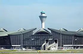 Aeropuertu de Kuala Lumpur.