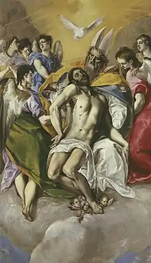 La Trinidá, d'El Greco, ca. 1577-1580.