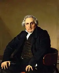 Monsieur Bertin, 1832, 116 x 96 cm, Louvre.