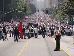 Celebración en Los Angeles, Estaos Xuníos, 2006.