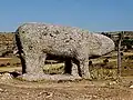 Bracu vettón xunto a la ermita de la Virxe