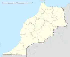 Sijilmasa alcuéntrase en Marruecos