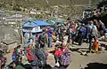 Mercáu de Namche Bazaar