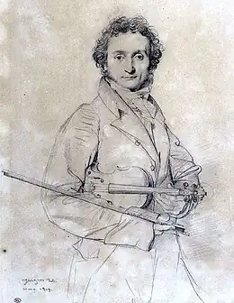 Semeya de Niccolò Paganini, 1819