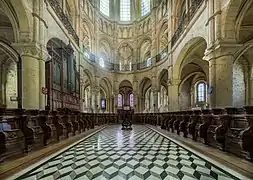 Coru de la catedral Notre-Dame de Noyon